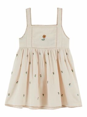 Emile Et Ida All Over Hand-Embroidery Dress